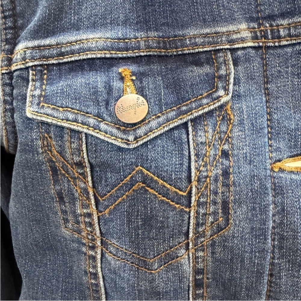 Wrangler Retro Sherpa lined classic western jacket - Picture 7 of 11